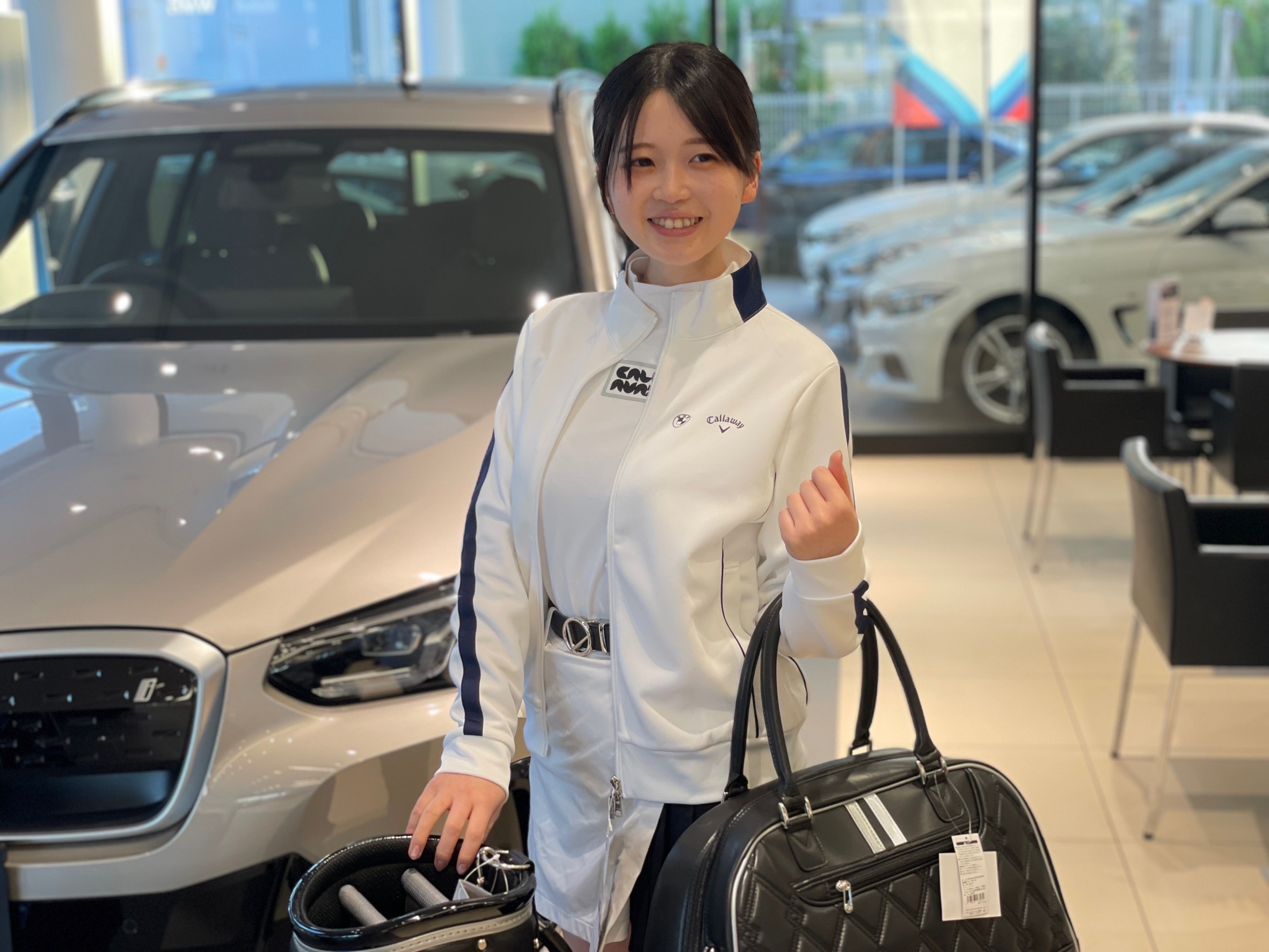 Callaway キャロウェイ　2way レザーボストンバッグ シューズ収納 callaway 2way レザーボストンバッグ シューズ収納